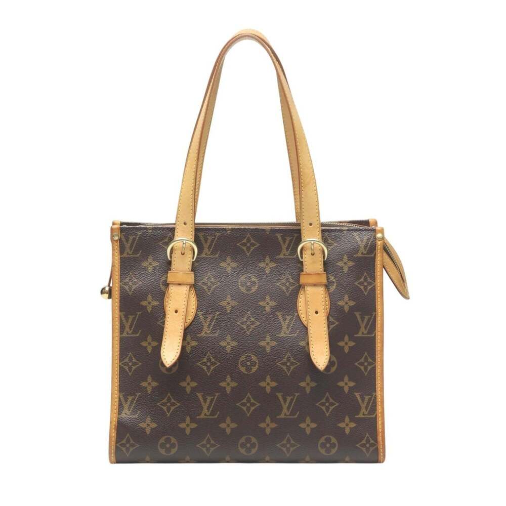 LOUIS VUITTON Authentic Brown Monogram Canvas Tote Bag - Picture 2 of 16